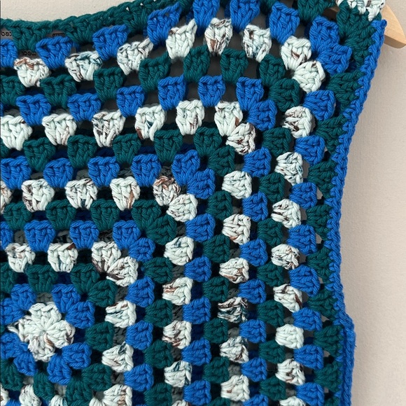 Handmade Crochet Granny Square Vest Top - Picture 3 of 4